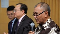Dalam pertemuan ini keduanya mambahas kerjasama anti korupsi dalam rangka Apec dan G 20, mekanisme kerja sama anti korupsi antara Tiongkok dan Indonesia.