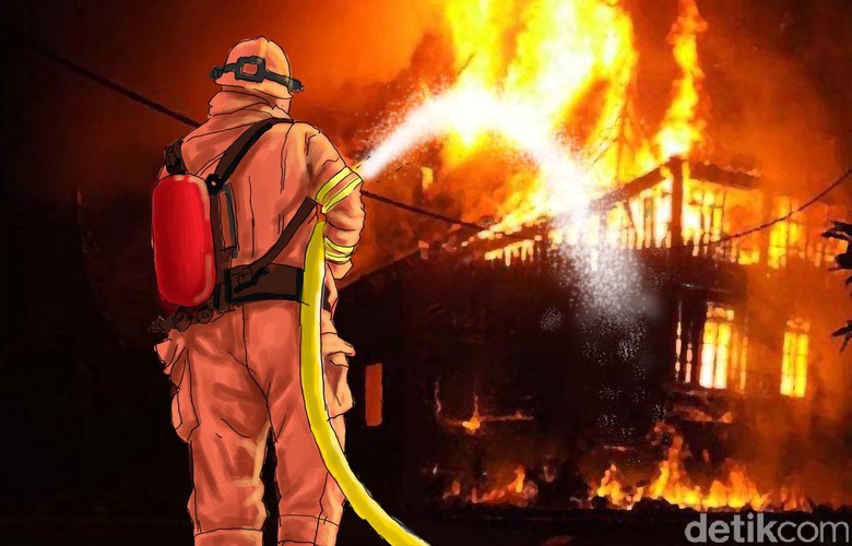 Rumah Kebakaran di Jaktim, 11 Damkar Dikerahkan Rumah Kebakaran di Jaktim, 11 Damkar Dikerahkan