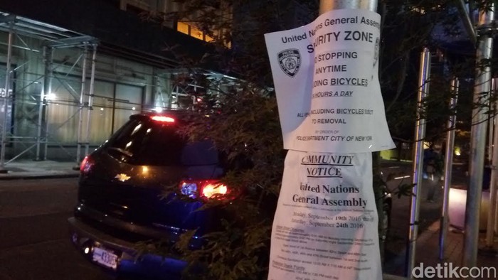 Jelang Sidang Umum, Pengamanan di Sekitar Markas PBB Diperketat