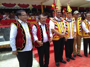 Pesta Yaahowu Nias Didukung Menkomar dan Menkumham