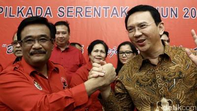 PDIP Usung Ahok-Djarot