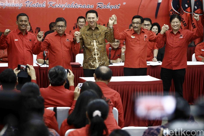 Sekjen PDIP: Kami Serahkan ke Ahok-Djarot Susun Tim Kampanye