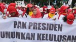 Urung Jadi PNS, Bidan Desa Kembali Demo Istana
