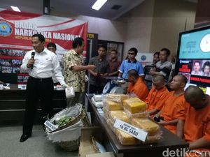 BNN Amankan 26,4 Kilogram Sabu dari 2 Jaringan Narkoba Internasional