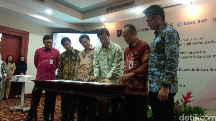 Kemendagri Teken Kerjasama Pemanfaatan Data E-KTP Bagi Perbankan