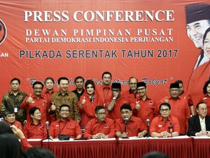 Jadi Pengusung Utama Ahok-Djarot, PDIP: Sudah Komunikasi dengan Golkar Dkk