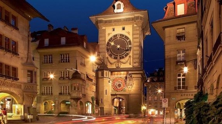 Menara jam Zytglogge di Bern, Swiss (Bern Tourism) Menara jam Zytglogge di Bern, Swiss (Bern Tourism)
