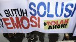 Demo Anti Ahok di KPUD DKI