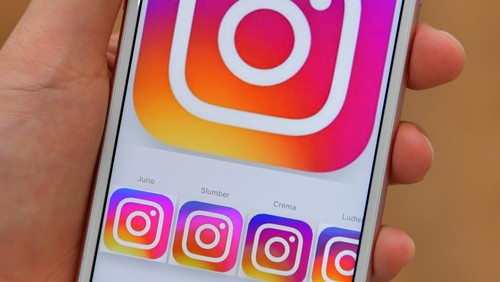 LONDON, ENGLAND - AUGUST 03:  The Instagram logo is displayed within the opened app on an iPhone on August 3, 2016 in London, England.  (Photo by Carl Court/Getty Images)