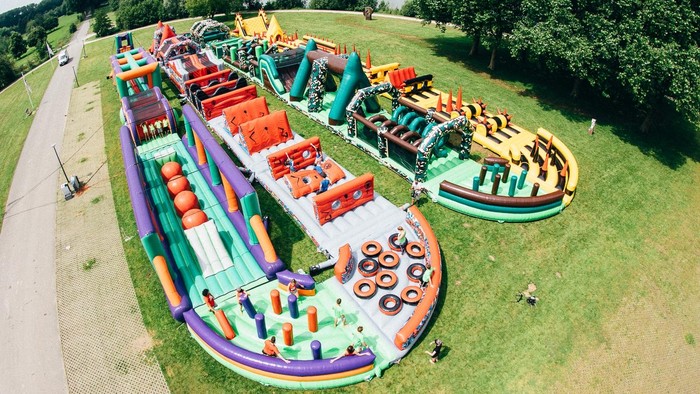 Yang Seru di Belgia, Balon Permainan Raksasa