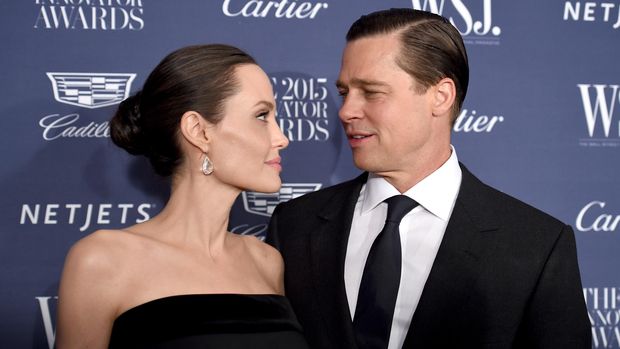 Angelina Jolie dan Brad Pitt