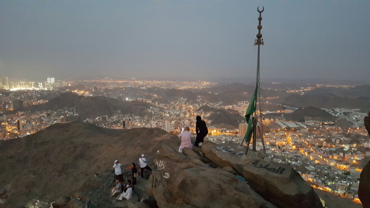 Puncak Jabal Nur (Rachmadin Ismail/detikcom)