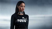 Rihanna $75 million juga masih berpendapatan tinggi dengan penghasilan Rp 1 Triliun. (Dok. Puma)