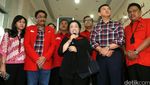 Mega Antar Ahok-Djarot Daftar ke KPUD