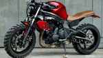 Dirt Head, Kawasaki ER-6n ala Scrambler