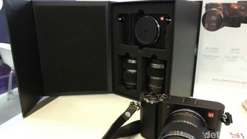 Sensor Sony 20 megapixel yang dipakai di Yi M1 juga bisa merekam video 4K/30p. Foto: detikINET/Yudhianto