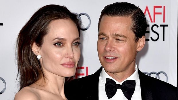Angelina Jolie dan Brad Pitt
