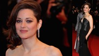 Marion terlihat cantik saat menghadiri red carpet filmnya bertajuk Its Only The End Of The World (Juste La Fin Du Monde) di Cannes, Prancis pada 19 May lalu.  Alex B. Huckle;Luca V. Teuchmann/Getty Images/detikFoto.