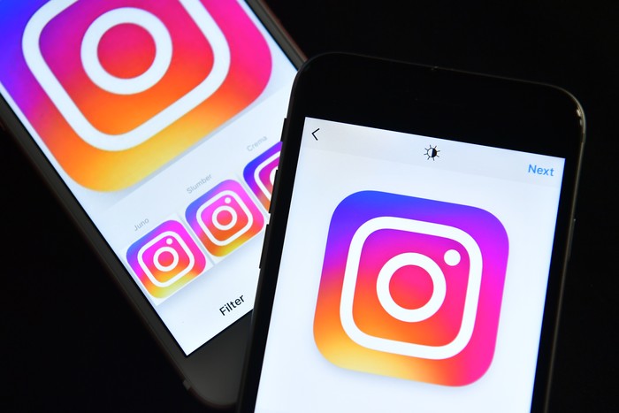 LONDON, ENGLAND - AUGUST 03:  The Instagram logo is displayed within the opened app on an iPhone on August 3, 2016 in London, England.  (Photo by Carl Court/Getty Images)