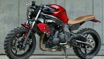 Dirt Head, Kawasaki ER-6n ala Scrambler
