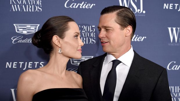 Angelina Jolie dan Brad Pitt