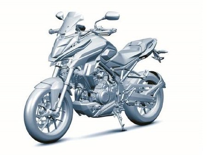 Honda Ajukan Paten Gambar Motor Adventure Terbaru