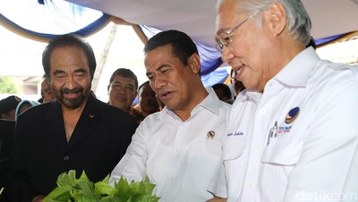 Mentan dan Mendag Hadiri Rakernas Petani NasDem