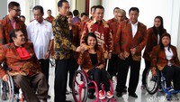 Indonesia berhasil meraih medali perunggu di ajang Paralympic Games Rio de Janeiro, Brasil. Atlet peraih perunggu difabel Ni Nengah Widiasih bersama atlet lainnya itu diterima Presiden Joko Widodo di Istana.