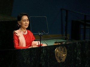 Suu Kyi: Tak Masuk Akal Selesaikan Konflik Rakhine dengan Cepat