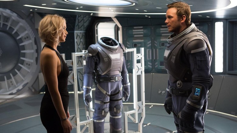 Romantisme Chris Pratt dan Jennifer Lawrence di Film Futuristik Passengers Romantisme Chris Pratt dan Jennifer Lawrence di Film Futuristik Passengers