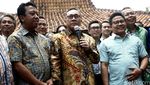 Senyum Sumringah Ketum Parpol di Rumah SBY