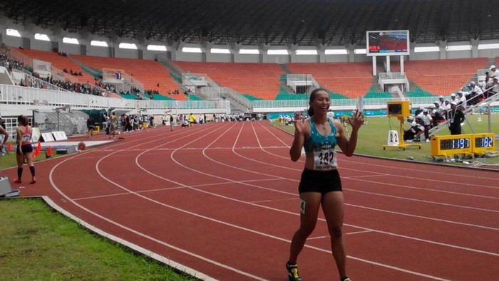 Yaspy dan Tri Setyo Jadi Pelari Tercepat PON Jabar