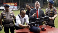 Kejuaraan menembak ini untuk memeriahkan HUT ke-71 Brimob.