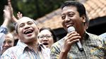 Senyum Sumringah Ketum Parpol di Rumah SBY