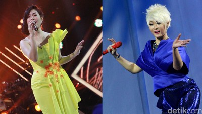 Aksi Inul dan Iis Dahlia di Konser Nominasi AMI Awards 2016