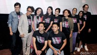 Para bintang film Athirah saat ditemui di kawasan Kuningan, Jakarta Selatan pada Kamis (22/09/2016). Pool/Ismail/detikFoto.