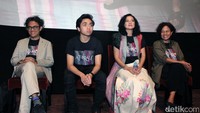 Film garapan Riri Riza dan Mira Lesmana itu dijadwalkan tayang mulai 29 September mendatang. Pool/Ismail/detikFoto.