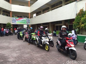 Honda Ajari 1.400 Pecinta BeAT Safety Riding