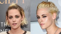 Sebelumnya Kristen tampil dengan gaya rambut ombre, kini ia mengubahnya menjadi blonde. Jamie McCarthy;Frederick M. Brown/Getty Images/detikFoto.