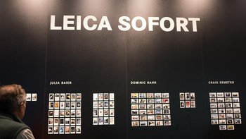 Hasil foto dengan Leica Sofort dipamerkan di Leica Gallery, Hall 1 Photokina 2016. Foto: Enche Tjin/Info Fotografi
