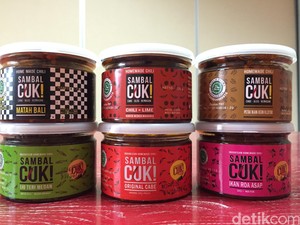 Sambal Cuk Surabaya: Uenake Rek! Cabe Ulek Kemasan Ikan Roa Asap dan Ikan Asin Klotok