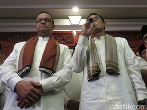 Urutan Terbawah di Survei SMRC, Anies-Sandi Bakal Lebih Sering Sapa Warga