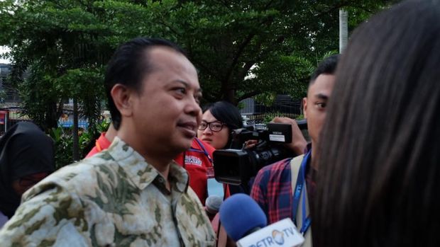 Ketua KPU DKI Jakarta Sumarno (Andhika Prasetia/detikcom)