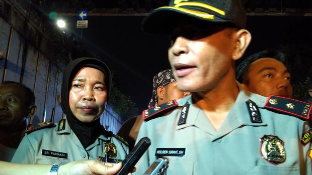 Kapolsek Pasar Minggu Kompol Holden Sirait
