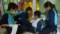 PMI menggelar lomba Pertolongan Pertama untuk Palang Merah Remaja (PMR) mulai dari tingkat SD dan madya tingkat SMP se-Jabodetabek.