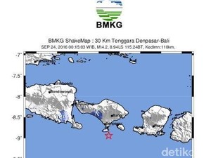 Begini Catatan BMKG Soal Gempa di Bali dan Lombok