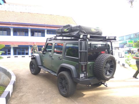 Foto: Mobil Agus di RSAL Mintohardjo (Andhika Prasetia/detikcom)