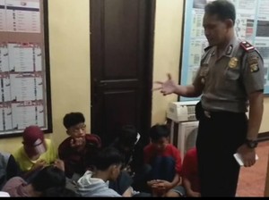 20 Pelajar SMP yang Hendak Tawuran Diamankan dan Diceramahi Kapolsek Cilandak