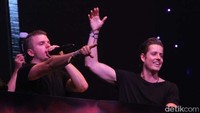 Mereka di antaranya Alex, duo Joep Smellee dan Rinze Hofstee. Ismalil/detikHOT.