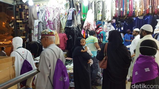 Suasana di Pasar Jaafaria/Rachmadin-detikcom